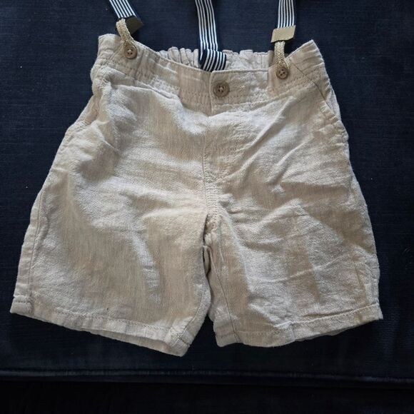 H&M Linen Overall Baby Gap t-shirt 12 18 Lot - Picture 3 of 12